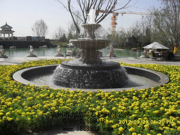 小談石雕噴泉的結(jié)構