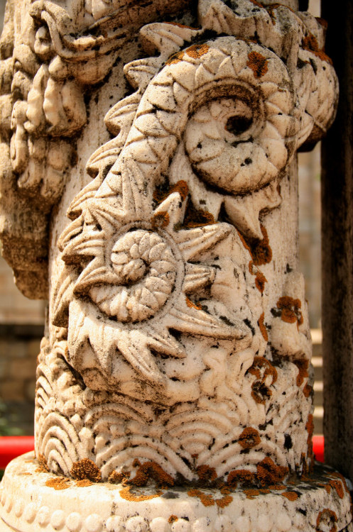 民國石雕精品:大連清泉寺漢白玉詩屏(民國) - 安東老王 - 福成中華