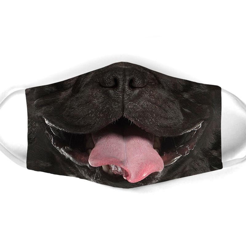 Dog Face Mask Face Cover Filter Pm 2.5 Men, Women 3D Fashion Outdoor