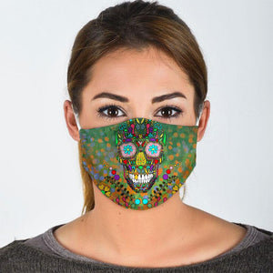 Skull Face Mask Face Cover Filter Pm 2.5 Men, Women 3D Fashion Outdoor