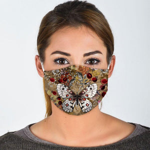 Butterfly Face Mask Face Cover Filter Pm 2.5 Men, Women 3D Fashion Outdoor