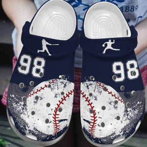 Baseball Personalize Clog, Custom Name, Text, Fashion Style For Women, Men, Kid, Print 3D Baseball All Color Series