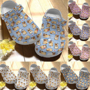 Pug Personalize Clog, Custom Name, Text, Fashion Style For Women, Men, Kid, Print 3D Whitesole Lovely Pugs