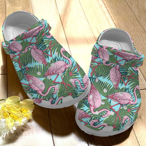Flamingo Personalize Clog, Custom Name, Text, Fashion Style For Women, Men, Kid, Print 3D Be Fabulous