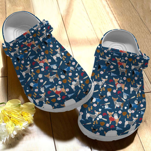 Chihuahua Personalize Clog, Custom Name, Text, Fashion Style For Women, Men, Kid, Print 3D Sports Pattern 1