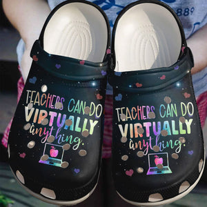 Teacher Personalize Clog, Custom Name, Text, Fashion Style For Women, Men, Kid, Print 3D Virtually Anything