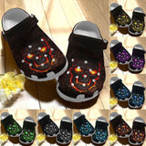 Skull Personalize Clog, Custom Name, Text, Fashion Style For Women, Men, Kid, Print 3D Color Series