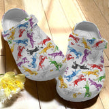 Horse Personalize Clog, Custom Name, Text, Fashion Style For Women, Men, Kid, Print 3D Horse V7