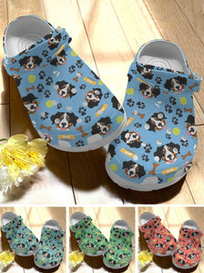 Bernese Mountain Personalize Clog, Custom Name, Text, Fashion Style For Women, Men, Kid, Print 3D 6 Colors Collection