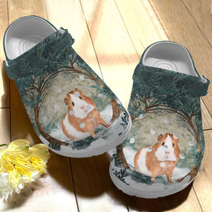Guinea Pig Personalize Clog, Custom Name, Text, Fashion Style For Women, Men, Kid, Print 3D Baby Guinea Pig