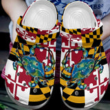 Maryland Personalize Clog, Custom Name, Text, Fashion Style For Women, Men, Kid, Print 3D Citizen Pride 2.0