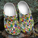 Parrot Personalize Clog, Custom Name, Text, Fashion Style For Women, Men, Kid, Print 3D Cute Parrot