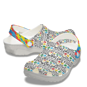 Teacher Personalize Clog, Custom Name, Text, Fashion Style For Women, Men, Kid, Print 3D Be Kind