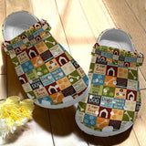 Dog Personalize Clog, Custom Name, Text, Fashion Style For Women, Men, Kid, Print 3D Whitesole My Dog