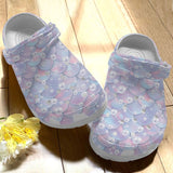 Mermaid Personalize Clog, Custom Name, Text, Fashion Style For Women, Men, Kid, Print 3D Whitesole Pattern 1