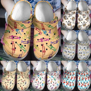 Marching Band Personalize Clog, Custom Name, Text, Fashion Style For Women, Men, Kid, Print 3D Marching Band Collection