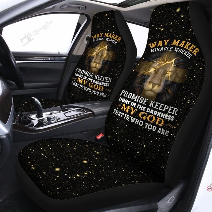 Way Maker Car Seat Covers Set 2 Pc, Car Accessories Seat Cover