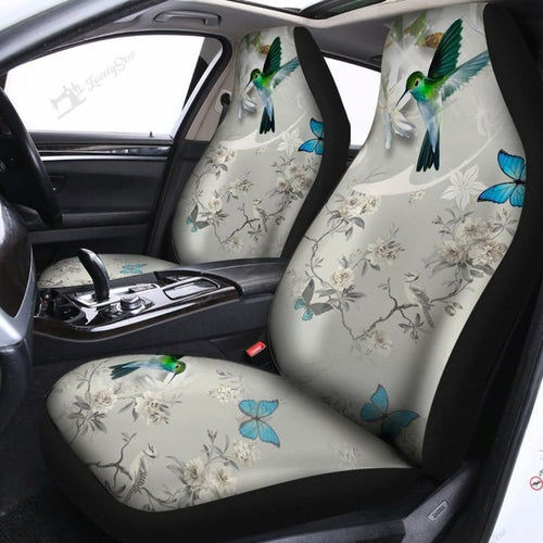 Hummingbird Car Seat Covers Set 2 Pc, Car Accessories Seat Cover Hummingbird Car Seat Covers Set 2 Pc, Car Accessories Seat Cover - Vegamart.com