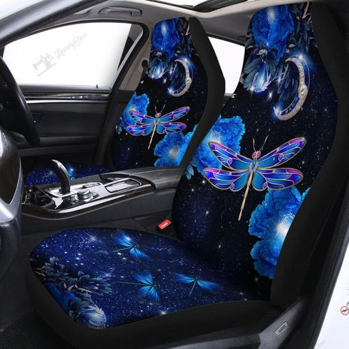 Dragonfly Car Seat Covers Set 2 Pc, Car Accessories Seat Cover