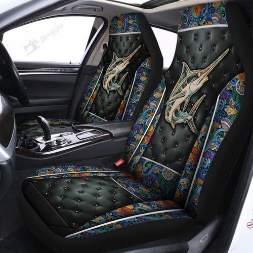 Swordfish Car Seat Covers Set 2 Pc, Car Accessories Seat Cover