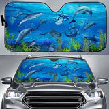 Dolphin Auto Sun Shade Car Windshield Window Cover Sunshade Dolphin Auto Sun Shade Car Windshield Window Cover Sunshade - Vegamart.com