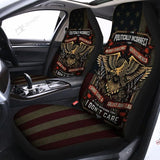 Guns Car Seat Covers Set 2 Pc, Car Accessories Seat Cover