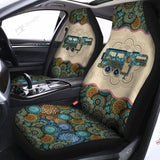 Camping Fifth Wheel Car Seat Covers Set 2 Pc, Car Accessories Seat Cover