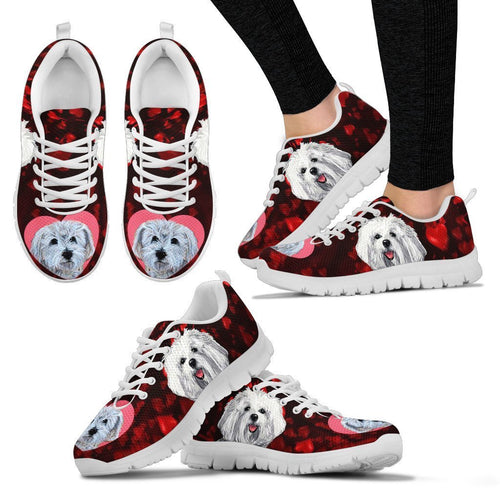 Valentine's Day Special-Cute Havanese Dog Print Running Shoes For Women-Free Shipping