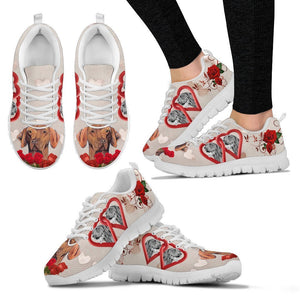 Valentine's Day Special-Vizsla Dog Print Running Shoes For Women-Free Shipping