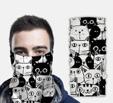 Cats Animal Face Shield Face Cover 3D Headband Scarf Men, Women Outdoor All Over Print Cats Animal Face Shield Face Cover 3D Headband Scarf Men, Women Outdoor All Over Print - Vegamart.com
