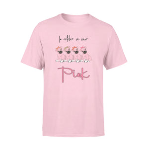 Boxer In October We Wear Pink Breast Cancer Awareness T-Shirt