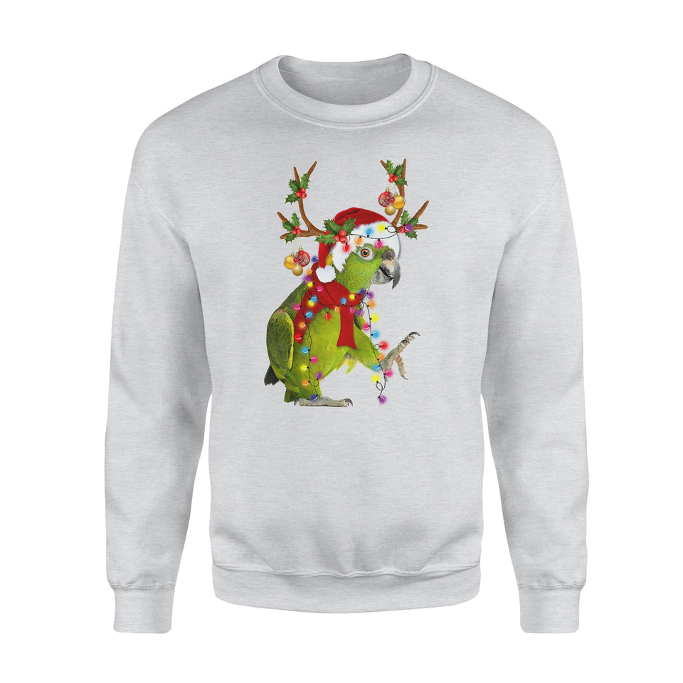 Parrot Gorgeous Reindeer Christmas Hat Red Scarf Funny Merry Christmas Light Xmas Sweatshirt Custom T Shirts Printing Parrot Gorgeous Reindeer Christmas Hat Red Scarf Funny Merry Christmas Light Xmas Sweatshirt Custom T Shirts Printing - Vegamart.com