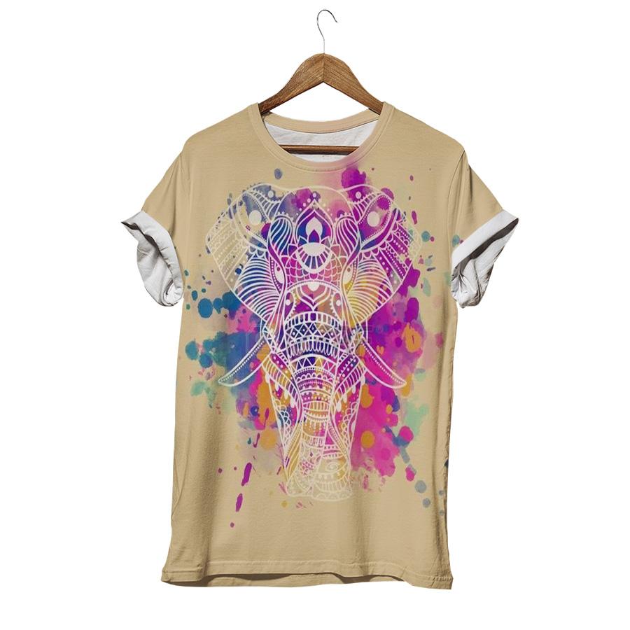 Elephant Fan Shirt Graphic Elephant T-shirt