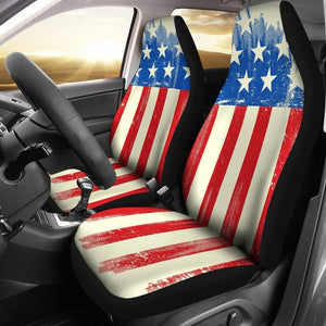 American Flag Car Seat Covers Set 2 Pc, Car Accessories Car Mats Covers American Flag Car Seat Covers Set 2 Pc, Car Accessories Car Mats Covers - Vegamart.com