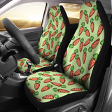 Carrot Car Seat Covers Set 2 Pc, Car Accessories Car Mats Covers Carrot Car Seat Covers Set 2 Pc, Car Accessories Car Mats Covers - Vegamart.com