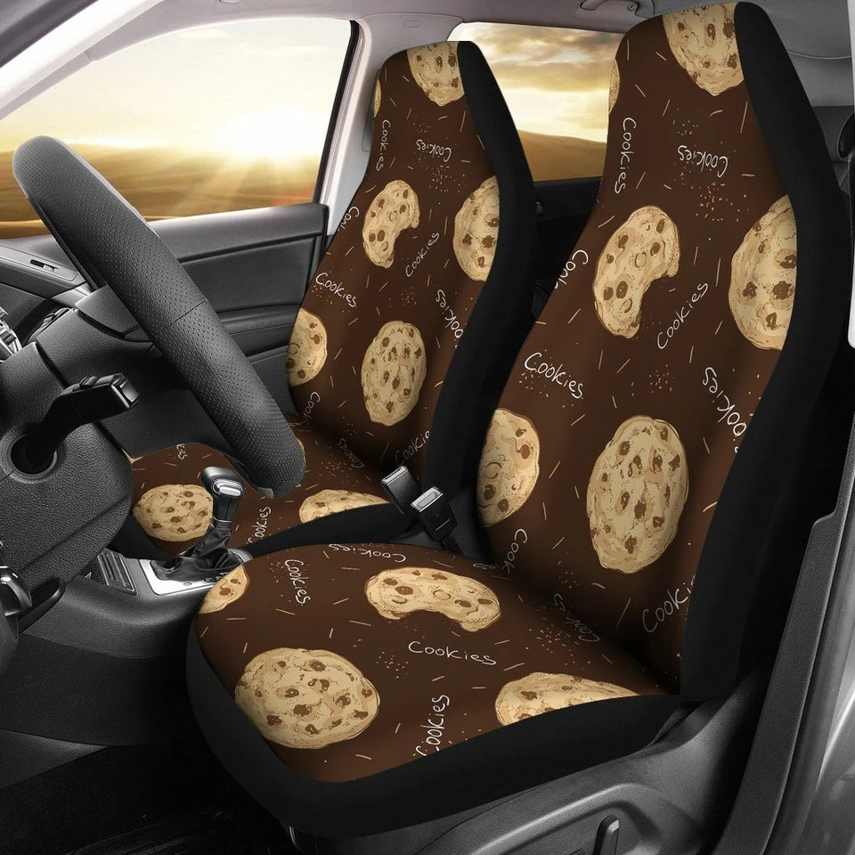 Cookie Car Seat Covers Set 2 Pc, Car Accessories Car Mats Covers Cookie Car Seat Covers Set 2 Pc, Car Accessories Car Mats Covers - Vegamart.com