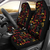 Firefighter Car Seat Covers Set 2 Pc, Car Accessories Car Mats Covers Firefighter Car Seat Covers Set 2 Pc, Car Accessories Car Mats Covers - Vegamart.com