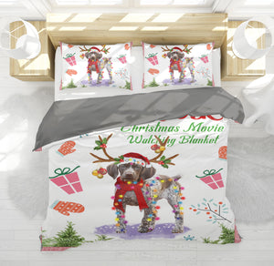 German Shorthaired Pointer Gorgeous Reindeer Christmas Bedding Sets Duvet Covers Pillowcases Comforter Sets 3 PC German Shorthaired Pointer Gorgeous Reindeer Christmas Bedding Sets Duvet Covers Pillowcases Comforter Sets 3 PC - Vegamart.com