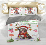 Havanese Gorgeous Reindeer Christmas Bedding Sets Duvet Covers Pillowcases Comforter Sets 3 PC Havanese Gorgeous Reindeer Christmas Bedding Sets Duvet Covers Pillowcases Comforter Sets 3 PC - Vegamart.com