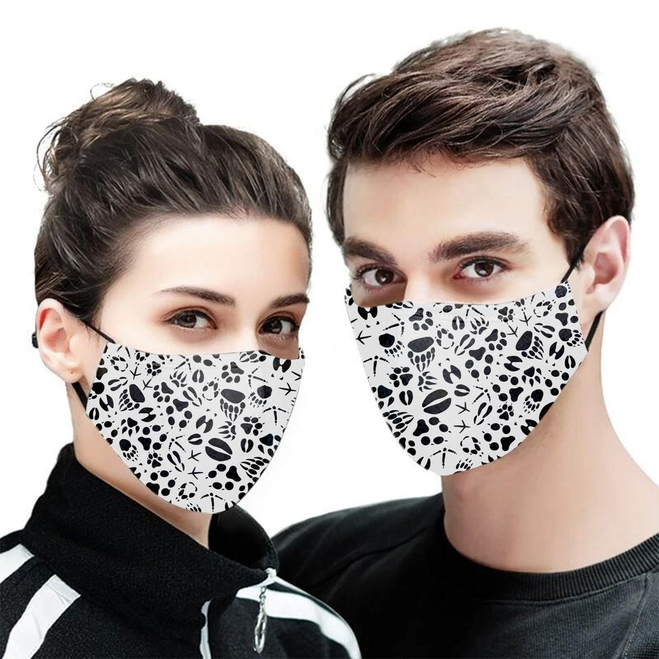 Hunting For Paws Face Mask Face Cover Filter PM 2.5 Polyester Antibacterial 3D Men, Women Fashion Outdoor Hunting For Paws Face Mask Face Cover Filter PM 2.5 Polyester Antibacterial 3D Men, Women Fashion Outdoor - Vegamart.com