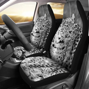Leopard Car Seat Covers Set 2 Pc, Car Accessories Car Mats Covers Leopard Car Seat Covers Set 2 Pc, Car Accessories Car Mats Covers - Vegamart.com