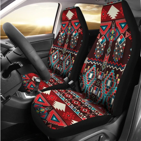Tribal Aztec Indians Native American Car Seat Covers Set 2 Pc, Car Accessories Car Mats Covers Tribal Aztec Indians Native American Car Seat Covers Set 2 Pc, Car Accessories Car Mats Covers - Vegamart.com