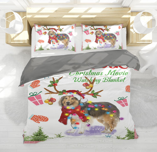 Sheltie Gorgeous Reindeer Christmas Bedding Sets Duvet Covers Pillowcases Comforter Sets 3 PC Sheltie Gorgeous Reindeer Christmas Bedding Sets Duvet Covers Pillowcases Comforter Sets 3 PC - Vegamart.com