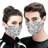 Shoot And Score Soccer Face Mask Face Cover Filter PM 2.5 Polyester Antibacterial 3D Men, Women Fashion Outdoor Shoot And Score Soccer Face Mask Face Cover Filter PM 2.5 Polyester Antibacterial 3D Men, Women Fashion Outdoor - Vegamart.com