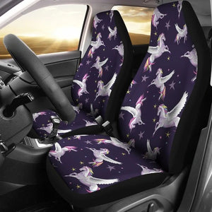 Unicorn Car Seat Covers Set 2 Pc, Car Accessories Car Mats Covers Unicorn Car Seat Covers Set 2 Pc, Car Accessories Car Mats Covers - Vegamart.com