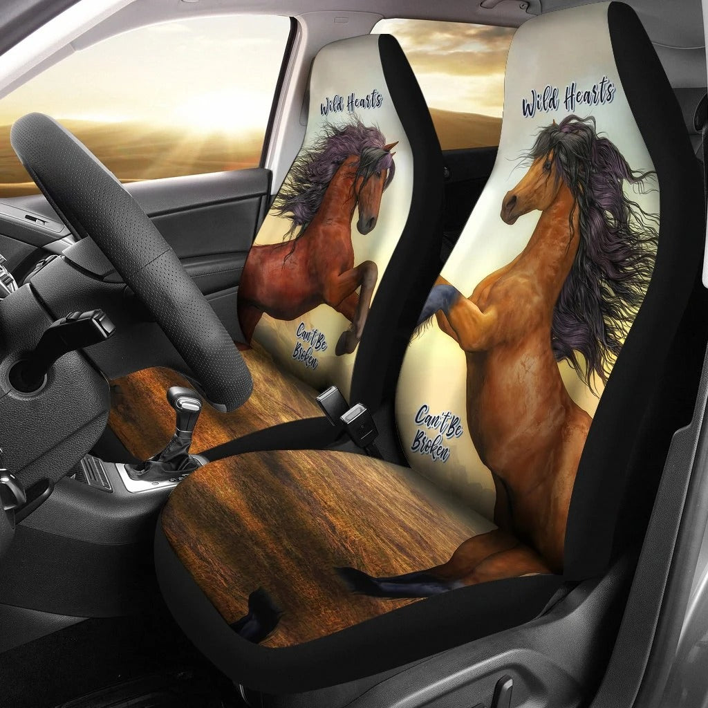 Wild Hearts Can'T Be Broken Car Seat Covers Set 2 Pc, Car Accessories Car Mats Covers Wild Hearts Can'T Be Broken Car Seat Covers Set 2 Pc, Car Accessories Car Mats Covers - Vegamart.com