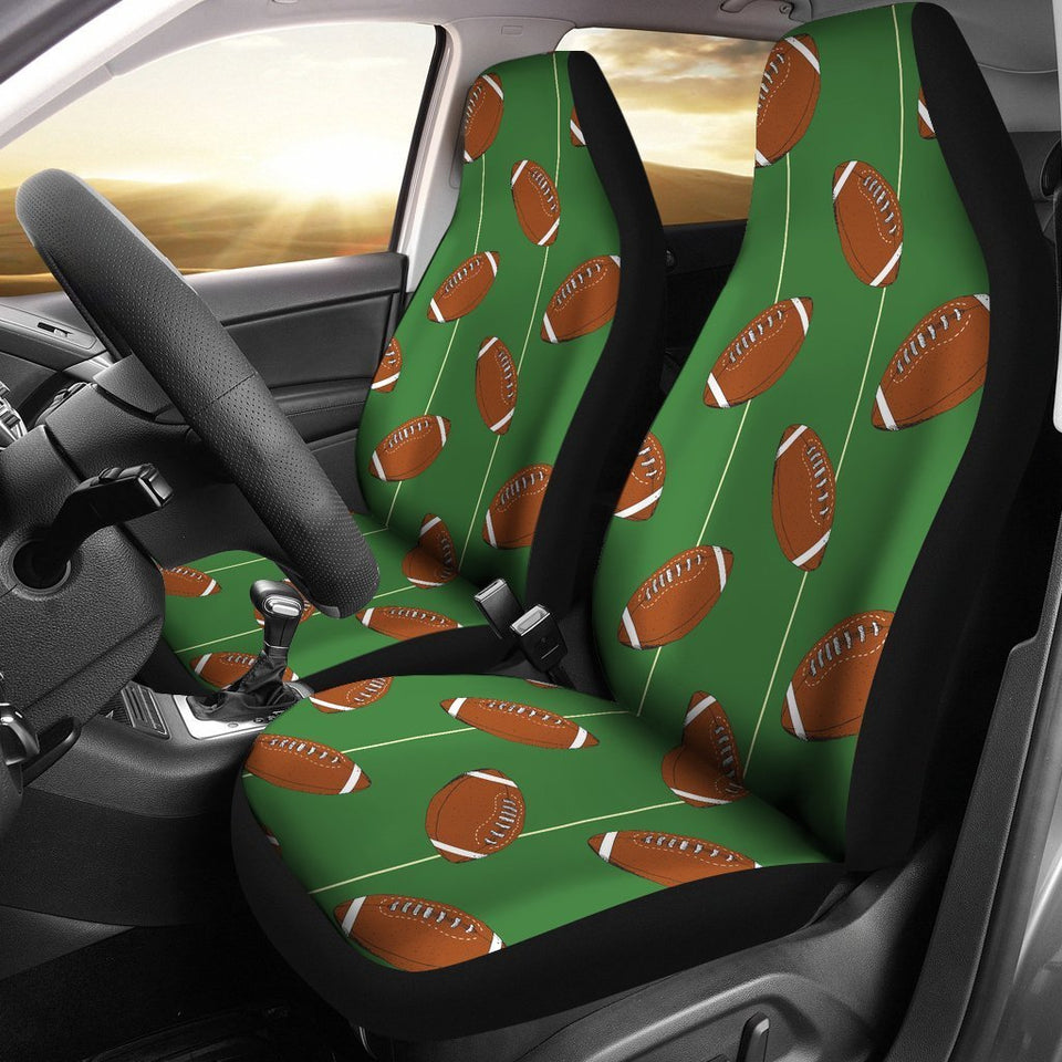 American Football On Field Themed Car Seat Covers Set 2 Pc, Car Accessories Car Mats Covers American Football On Field Themed Car Seat Covers Set 2 Pc, Car Accessories Car Mats Covers - Vegamart.com