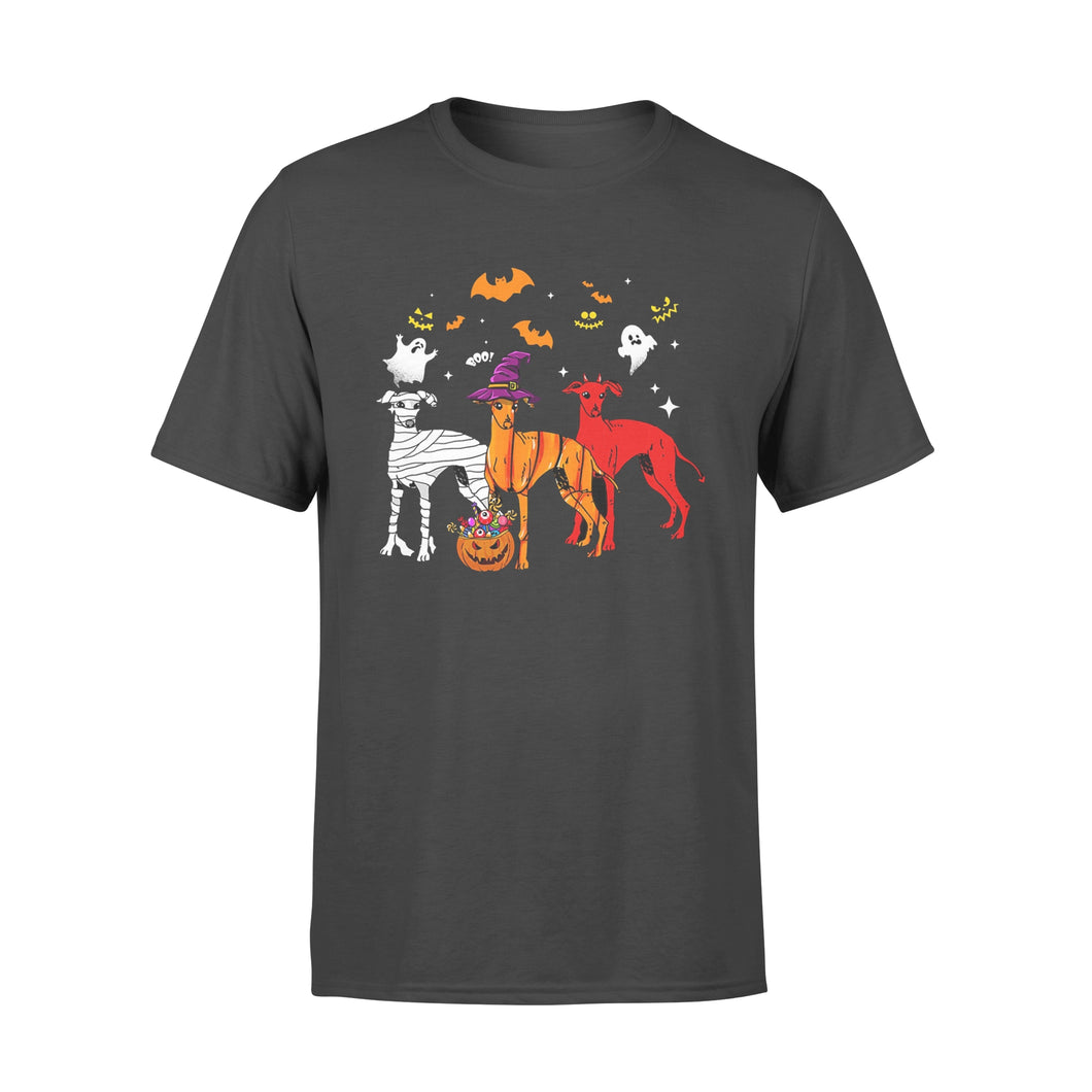 Greyhound Happy Halloween T Shirt Scary Pumpkin Funny Costume Printing Personalised T-Shirts
