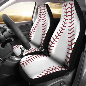 Baseball Car Seat Covers Set 2 Pc, Car Accessories Car Mats Covers Baseball Car Seat Covers Set 2 Pc, Car Accessories Car Mats Covers - Vegamart.com
