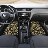 Bitcoin Pattern Print Design DO06 Car Floor Mats